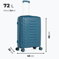 KADVA Sancho 72 l valigia da viaggio blu 3