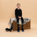 Calze da sci per bambini KADVA Woolan Jrb nero/blu 2