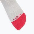 Calze da sci per bambini KADVA Woolan Jrg grigio/rosa 5