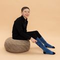 Calze da sci per bambini KADVA Skio Jrb blu 2