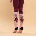 Calze da sci per bambini KADVA Skio Jrg rosa 4