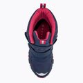 Stivali da neve per bambini KADVA Snowey Mid WaterProof blu/navy/fucsia 6