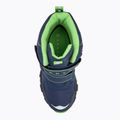 Stivali da neve per bambini KADVA Snowey Mid WaterProof blu/verde 6