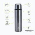 Termos KADVA Vulcan 1000 ml argento 2