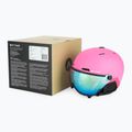 Casco da sci per bambini ATTABO Avens 2.0 Jr Visor pink 12
