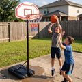 Canestro da basket per bambini OneTeam K01 with a black ball 4