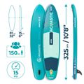 Set tavola SUP gonfiabile AQUASTIC Perth 10'8" allround green 18