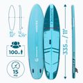 Set tavola SUP gonfiabile Compact 11'0" blu 27