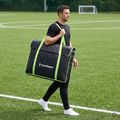 Borsa per il trasporto della porta OneTeam Swiftgoal 120 x 70 cm black/green 3