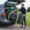 Borsa per il trasporto della porta OneTeam Swiftgoal 180 x 120 cm nero/verde 4