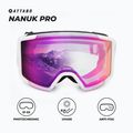 Maschera da sci ATTABO Nanuk Pro photochromic white 2