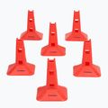Set di coni OneTeam TRFTB03 MD6 6 pezzi rossi