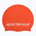 Cuffia da nuoto SPORTANO silicone orange 2