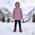 Stivali da neve per bambini KADVA Snowey Mid WP rosa 7