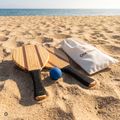 Set da beach tennis OneTeam Beach Play marrone 4