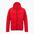Felpa da trekking uomo KADVA Arix WP 5K/3K softshell ibrida rossa