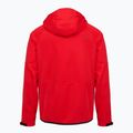 Felpa da trekking uomo KADVA Arix WP 5K/3K softshell ibrida rossa 2