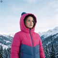 Giacca imbottita per bambini Kadva Zippi KDG WP 5K/3K rosa 7