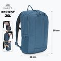 Zaino da trekking KADVA anyWAY 25 l blu navy 2