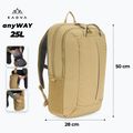 Zaino da trekking KADVA anyWAY 25 l sabbia 2