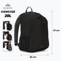 KADVA Concise 20 l zaino da trekking black 2