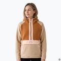 Felpa in pile da donna KADVA RODIA WMNS beige
