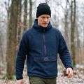 Felpa in pile da uomo KADVA RODIA blu navy 11