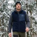 Gilet da uomo KADVA RODVIK VEST blu navy 11