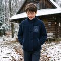 Felpa in pile per bambini KADVA Rodvik JR blu navy 11