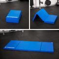 Materasso da ginnastica pieghevole TREXO 195 x 80 x 5 cm blu 10