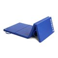 Materasso da ginnastica pieghevole TREXO 195 x 80 x 5 cm blu 10