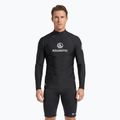 Longsleeve da nuoto Aquastic RIMOS LS UV 50+ UPF nero