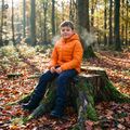 Giacca per bambini KADVA Litey JR arancione 5