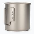 Tazza da viaggio KADVA titanium ultralight gray 3
