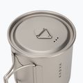 Tazza da viaggio KADVA titanium ultralight gray 4