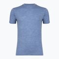 Maglia termica da uomo WOOLCANO Merino 100% TEE0546 blue