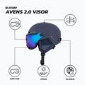 Casco da sci per bambini ATTABO Avens 2.0 Jr Visor dark blue 2