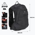 Zaino da trekking KADVA Zivo 10 l nero 2