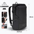 Zaino da trekking KADVA Londer 25 l nero 2