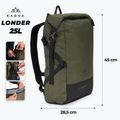 Zaino da trekking KADVA Londer 25 l verde 2