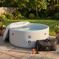 Piscina gonfiabile AQUASTIC ONSEN drop stitch 1200 l 178 cm grigia 18