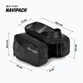 ATTABO NaviPack borsa da telaio per bicicletta nera 9