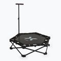 Trampolino XTREXO Hop&Side pieghevole nero
