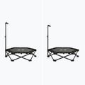 Trampolino XTREXO Hop&Side pieghevole nero 13