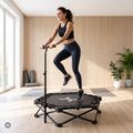 Trampolino XTREXO Hop&Side pieghevole nero 3