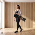 Trampolino XTREXO Hop&Side pieghevole nero 4
