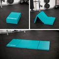 Materasso da ginnastica pieghevole TREXO 195 x 80 x 5 cm verde 10