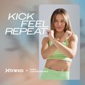 Set di bande elastiche per allenamento XTREXO x Anna Lewandowska bands Beige/Azul Bruma 2