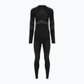 Completo intimo termico da uomo Woolcano SET1089 Czarny