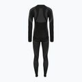 Completo intimo termico da uomo Woolcano SET1089 Czarny 2